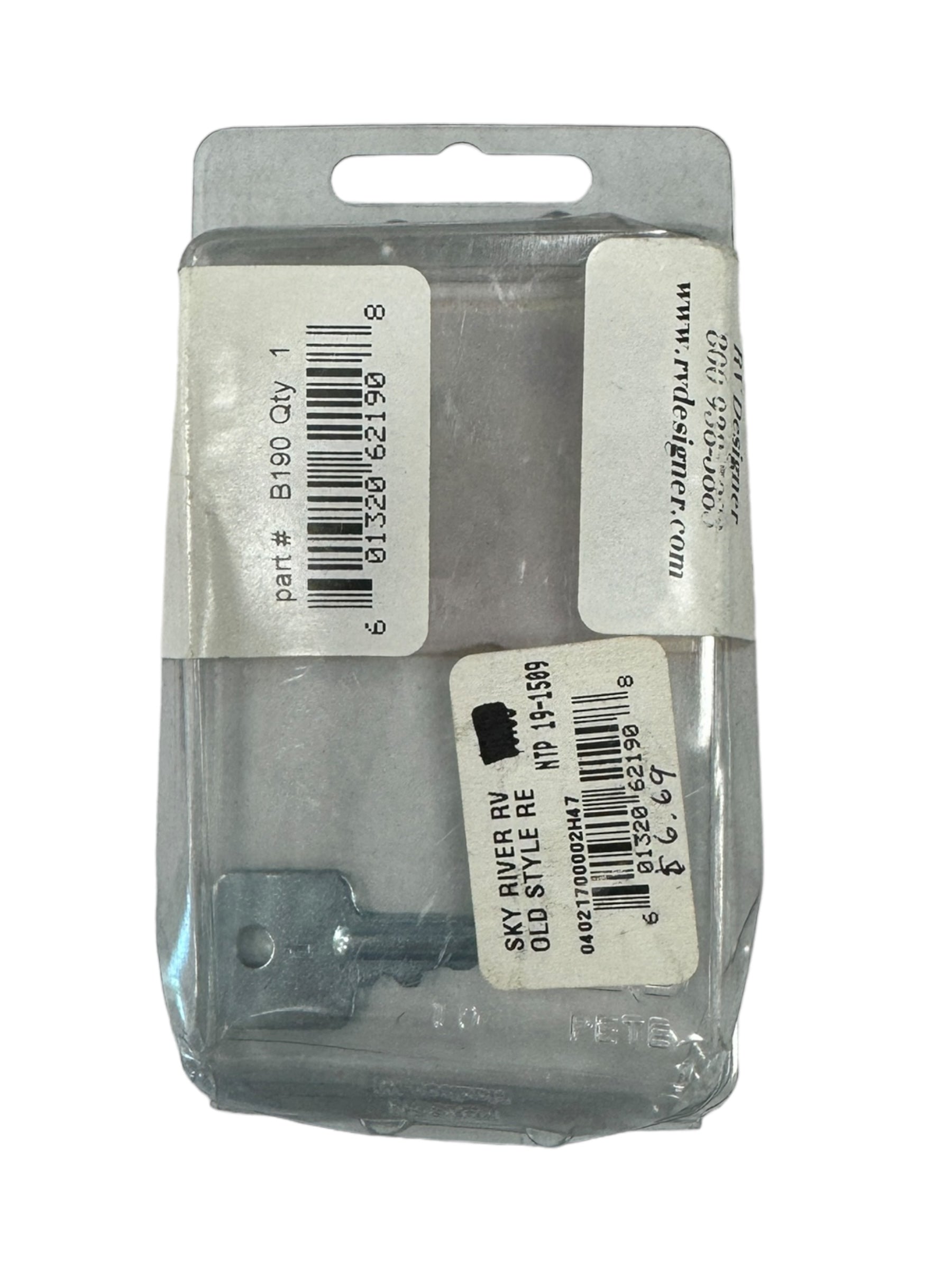 Replacement Key for Old Style RV Designer 19-1509 - Compatible with Vintage RV Locks & Campers (Perfect for Lost Keys & Spare Key Needs)