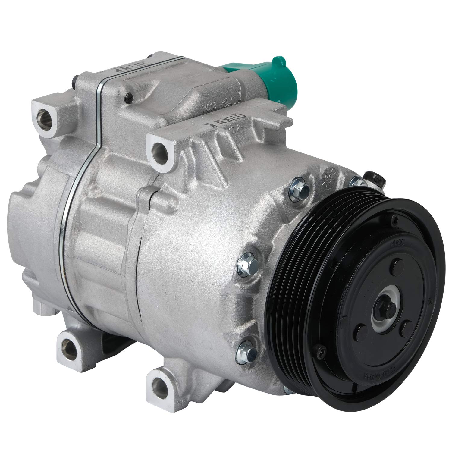 Original Equipment Mando 10A1547 AC Compressor with Clutch - Pre-Filled Oil | Compatible with Select Car Models | Perfect for AC System Repair & Maintenance