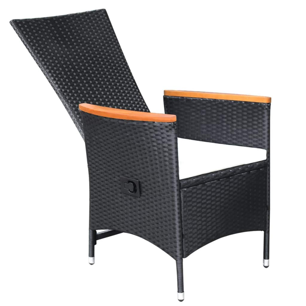 7-Piece All-Weather Outdoor Dining Set - Durable Poly Rattan Table & Chairs for Patio, Backyard, Garden, Poolside - Perfect for Al Fresco Dining & Outdoor Entertaining