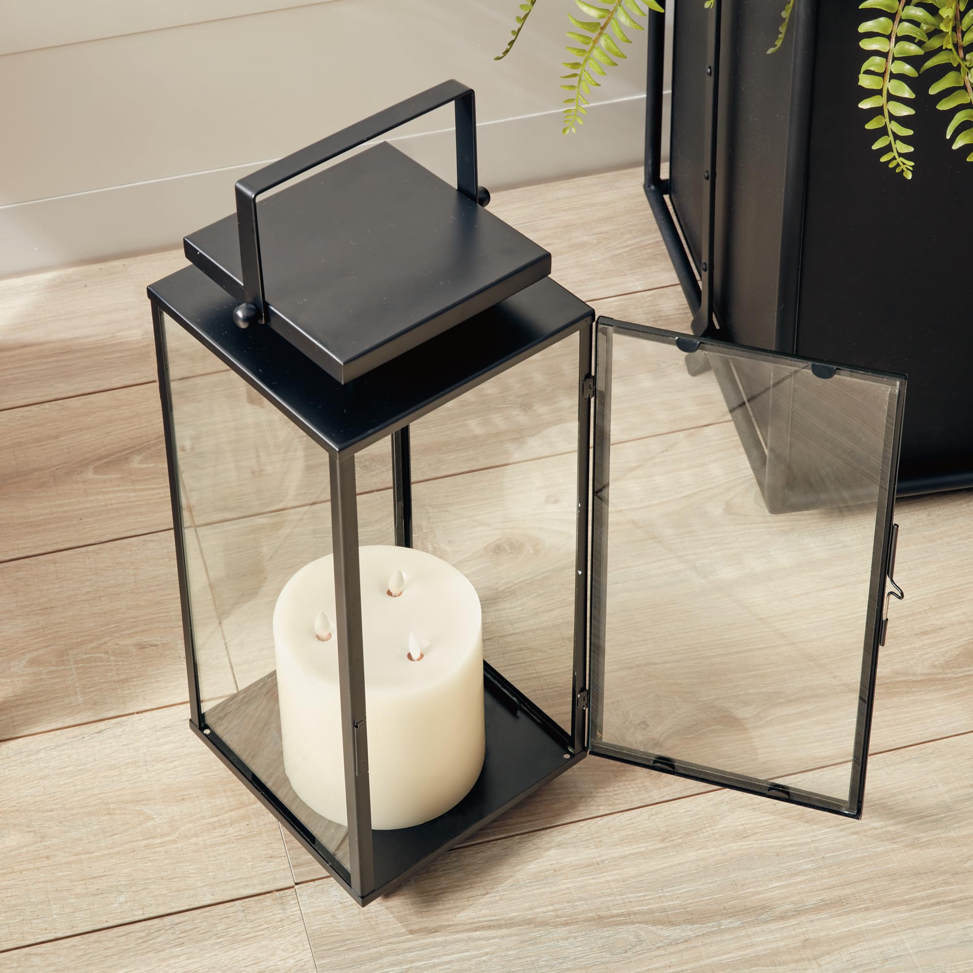 Napa Home & Garden Alden Small Black Outdoor Wall Lantern - Weatherproof Porch Light for Patio, Garden & Entryway Lighting