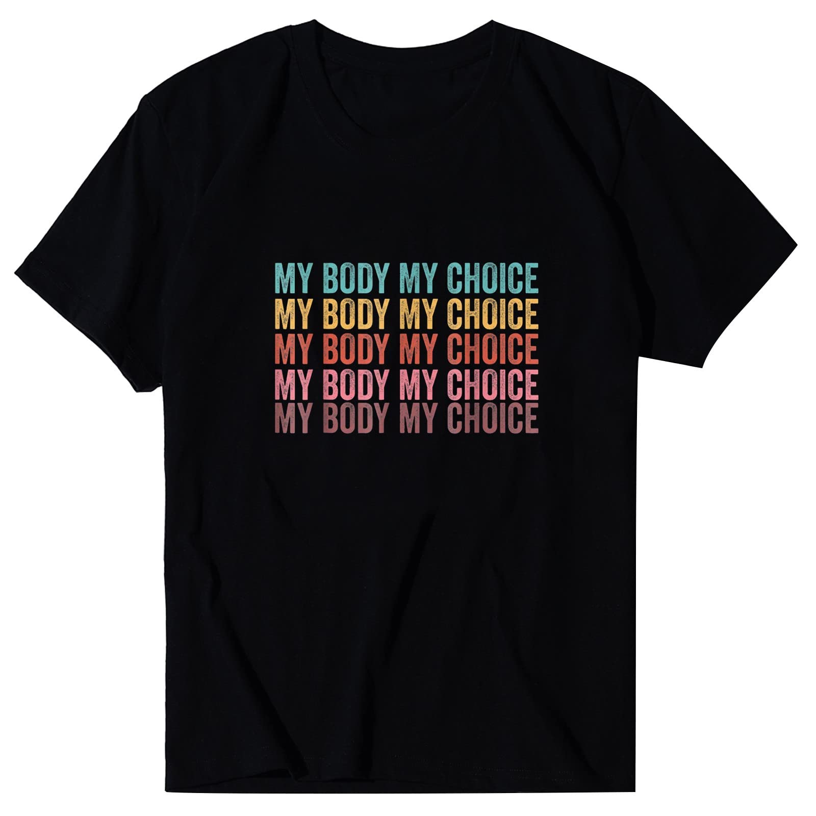 3D Printed Sexy O-Neck Short Sleeve Casual Blouse for Women & Men - Fold Design Fashion Top (Black, XXL) | Perfect for Dating, Parties & Everyday Wear