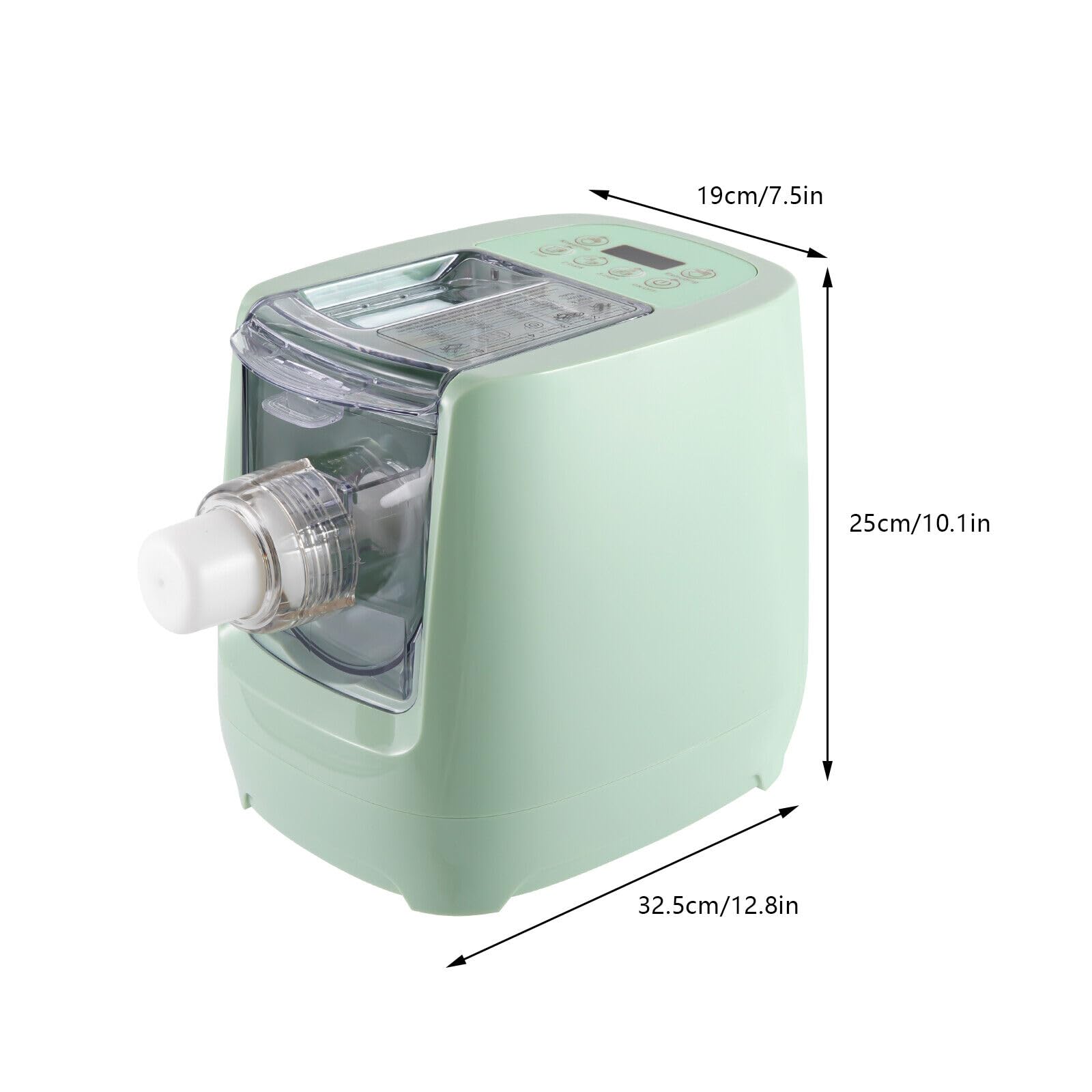 Automatic Electric Pasta Maker Machine - 260W Power with 13 Pasta Shapes & 600g Flour Capacity - Includes Measuring Cups - Perfect for Homemade Spaghetti, Lasagna & More - Ideal for Home Chefs & Pasta Enthusiasts - Great for Family Dinners, Italian Cuisine & Gourmet Cooking