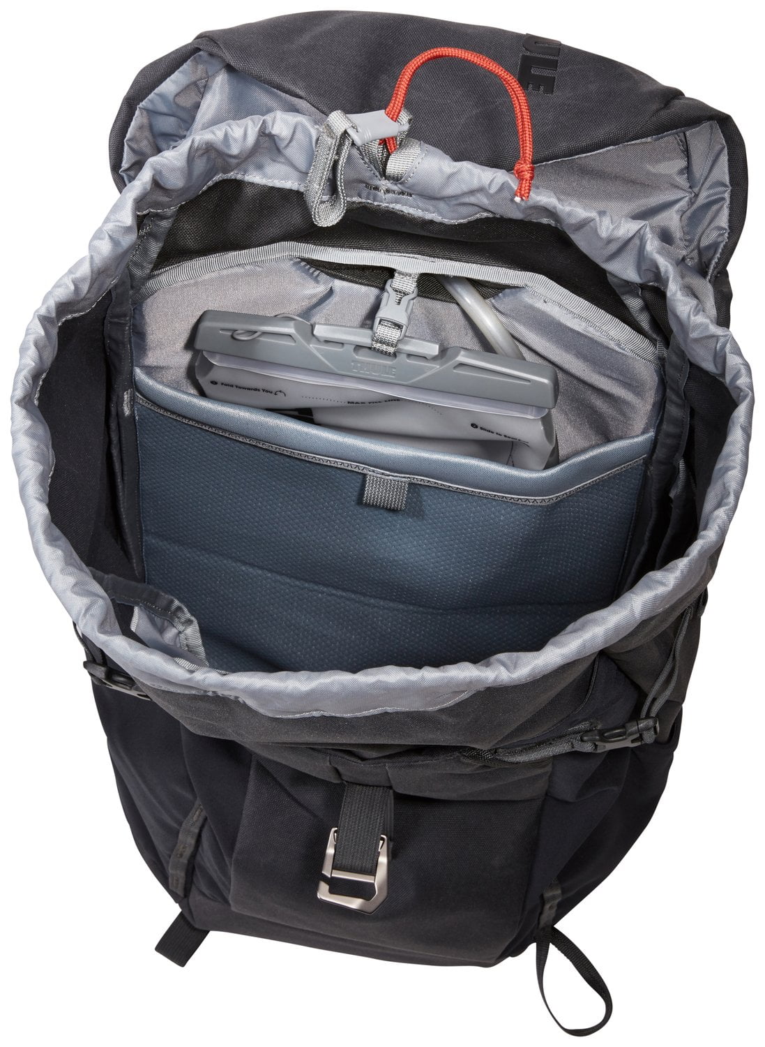 Thule AllTrail X 25L Hiking Backpack - Lightweight & Water-Resistant Daypack for Outdoor Adventures (Obsidian Gray) - Perfect for Hiking, Camping & Travel