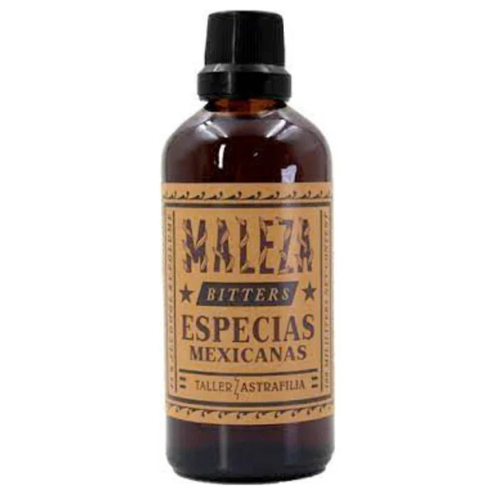 Maleza Mexican Spice Bitters 100ml - Premium Cocktail Bitters for Margaritas, Old Fashioned & Mixology | Authentic Mexican Flavor for Bartenders & Home Bars