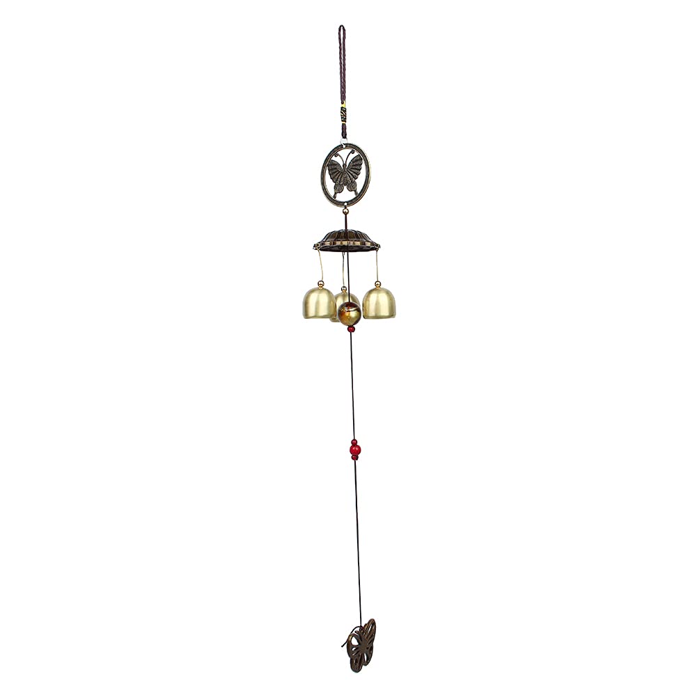 Mavis Laven Wind Chimes - Butterfly Shaped Metal Bells for Outdoor Decor, Perfect for Garden, Patio, Porch & Backyard | Soothing Wind Sounds for Relaxation & Home Decoration