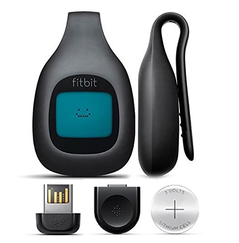 Fitbit Zip Wireless Activity Tracker - Charcoal Black | Step Counter, Calorie & Distance Tracker | Perfect for Running, Walking & Fitness Enthusiasts