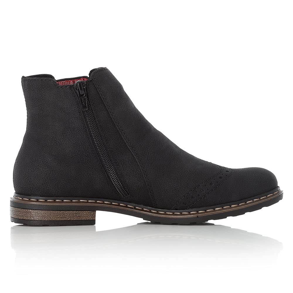 Rieker Women's Chelsea Boots 71072 - Comfortable Ankle Boots for Women | Waterproof & Slip-Resistant | Perfect for Work, Travel & Everyday Wear