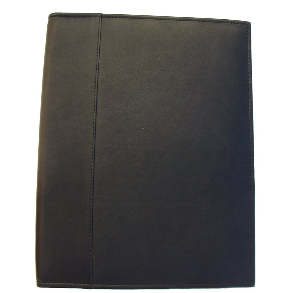 Professional Black Letter-Size Padfolio with Organizer - Perfect for Business Meetings, Interviews & Office Organization | Premium Executive Portfolio