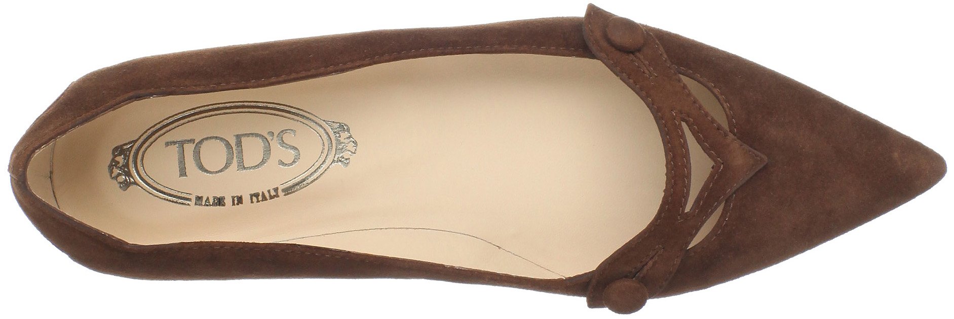 Tod's Women's Audrey Flat - Comfortable Leather Ballet Flats for Work, Travel & Everyday Wear | Classic Italian Designer Shoes
