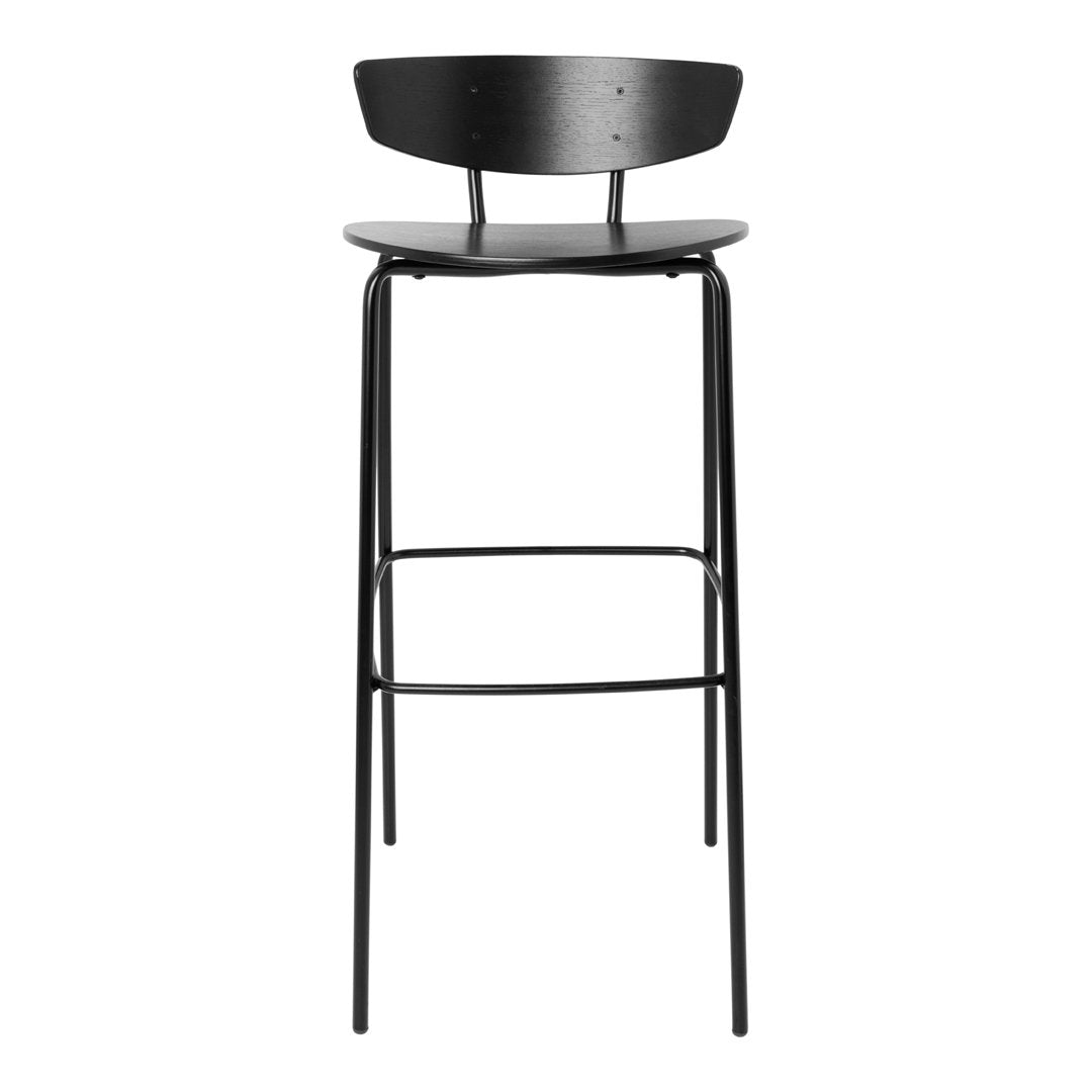 Herman Bar Stool - Adjustable Height Modern Kitchen Island Stool with Backrest, Comfortable Counter Stool for Dining, Bar, Kitchen & Home Decor