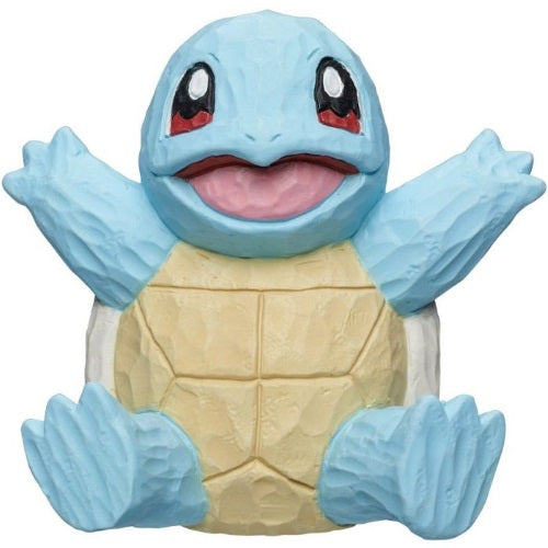 Pokemon Wood Sculpture Figure - 2 Inch Mini Gray Parka Pikachu Collectible for Home Decor & Gifts