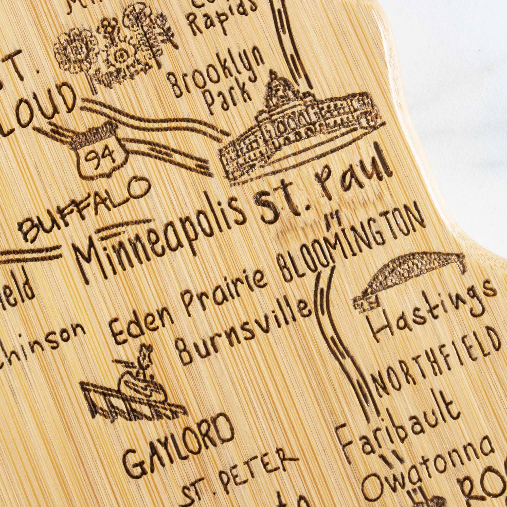Premium Maple Wood Cutting Board 13.25