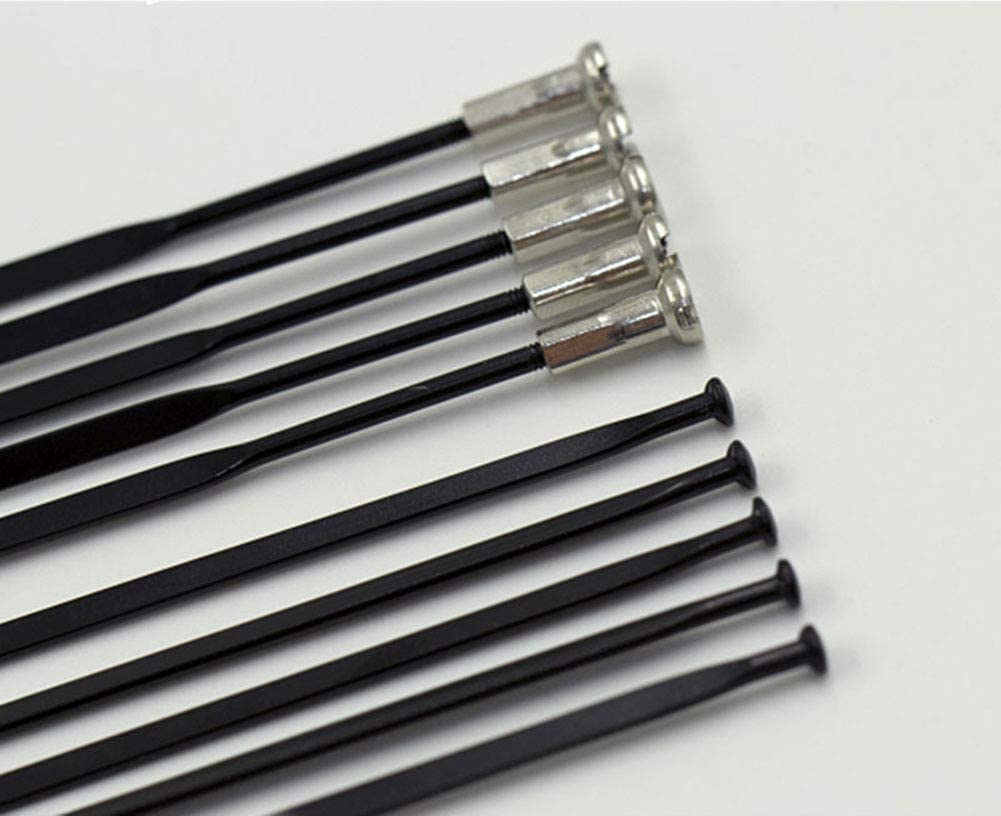 High-Quality 14G Straight Pull Aero Bike Spokes with Nipples - Compatible with MTB & Road Bikes (Mavic AKSIUM, Ksyrium, Equipe, CROSSRIDE, Cosmic, 26ER, 700C) - Perfect for Wheel Repair & Performance Upgrades