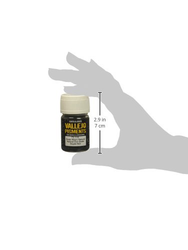 Vallejo Natural Iron Oxide Pigment - 30ml Bottle for Acrylic Painting, DIY Crafts & Model Making | Premium Art Supplies for Artists & Hobbyists