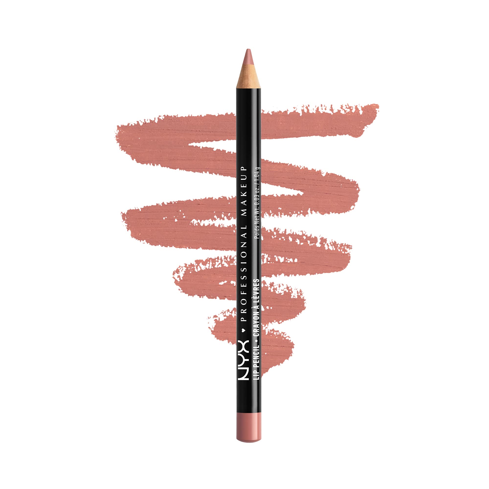 NYX Professional Makeup Jumbo Eye Pencil in Milk & Slim Lip Pencil in Nude Pink - 2-Piece Eye & Lip Liner Set for Smoky Eyes & Natural Lips Makeup