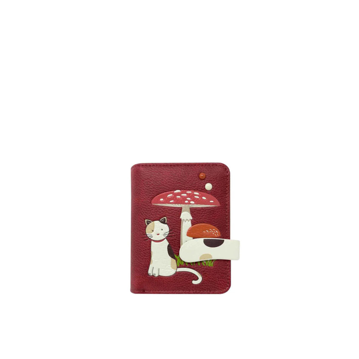 Premium Espe Mushroom Small Wallet - Slim & Stylish Leather Card Holder for Men & Women | Perfect for Everyday Use, Travel & Minimalist Lifestyle