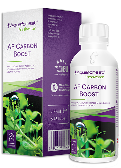AF Freshwater Carbon Boost 200ml - Liquid CO2 Supplement for Planted Aquariums | Promotes Lush Plant Growth in Fish Tanks | Ideal for Aquatic Plants & Nano Tanks