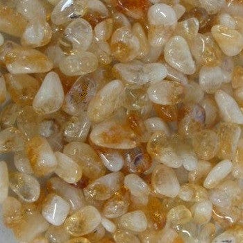 Natural Citrine Tumbled Pocket Stone - Healing Crystal for Stress Relief & Positive Energy - Perfect for Meditation, Yoga & Daily Carry