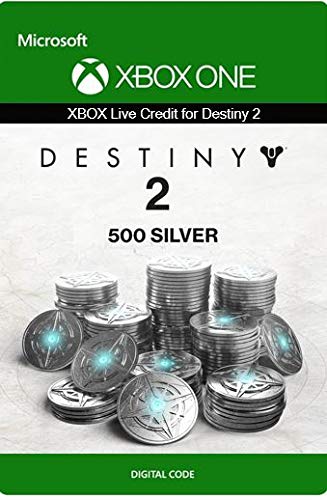 Destiny 2 Xbox Live Credit - 500 Argentum for Xbox One & Windows 10 PC - Digital Download Code - Perfect for In-Game Purchases & Upgrades