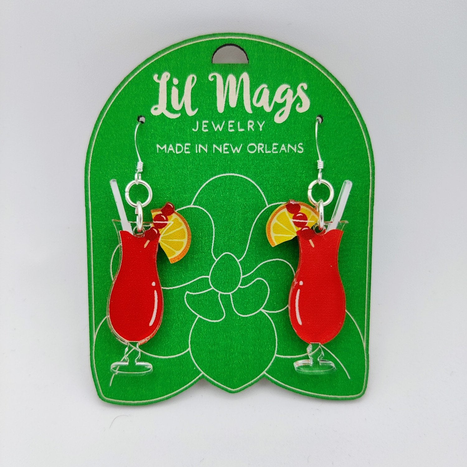 Lil Mags Hurricane Acrylic Earrings for Women - Trendy Dangle Drop Earrings for Parties, Weddings & Everyday Wear | Lightweight Fashion Jewelry Gift Idea