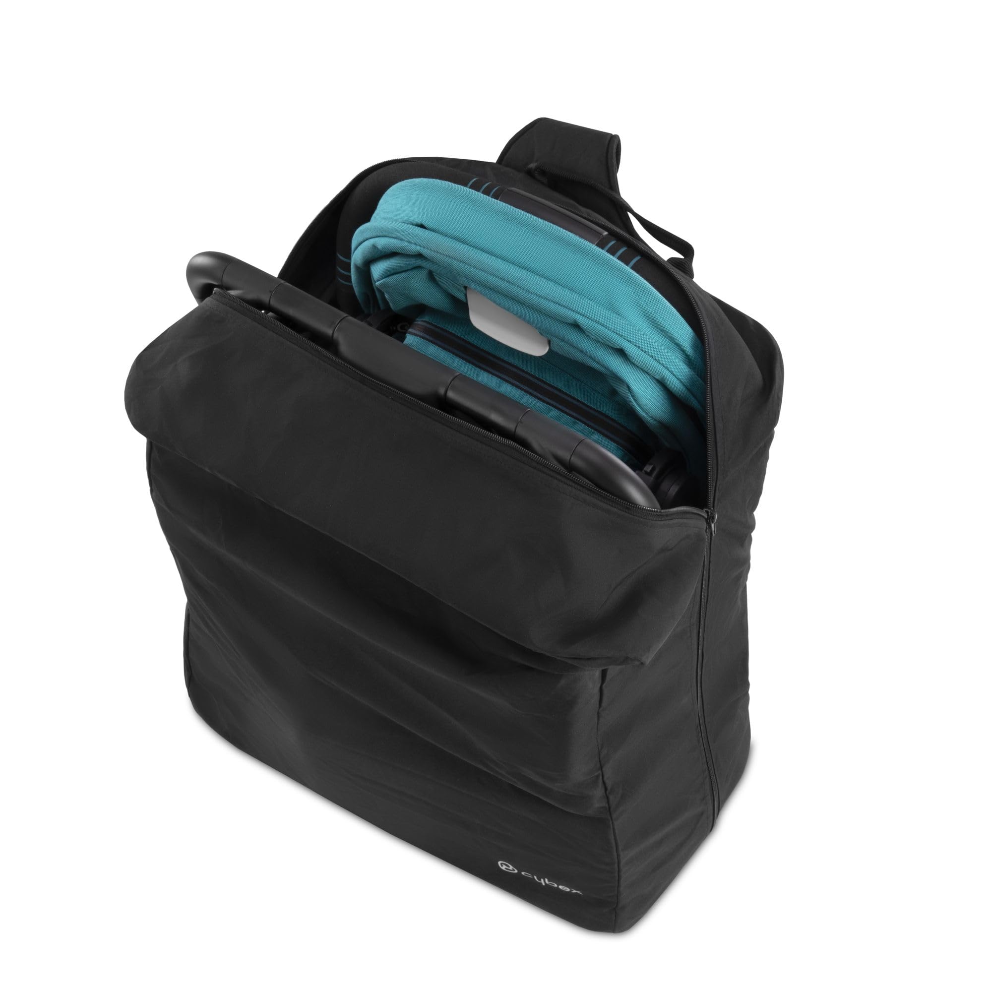 Cybex Stroller Travel Bag - Weatherproof Protective Cover for COYA, Eezy, Beezy & Orfeo Models with Comfortable Shoulder Strap | Perfect for Air Travel, Daily Commute & Outdoor Adventures (Black)