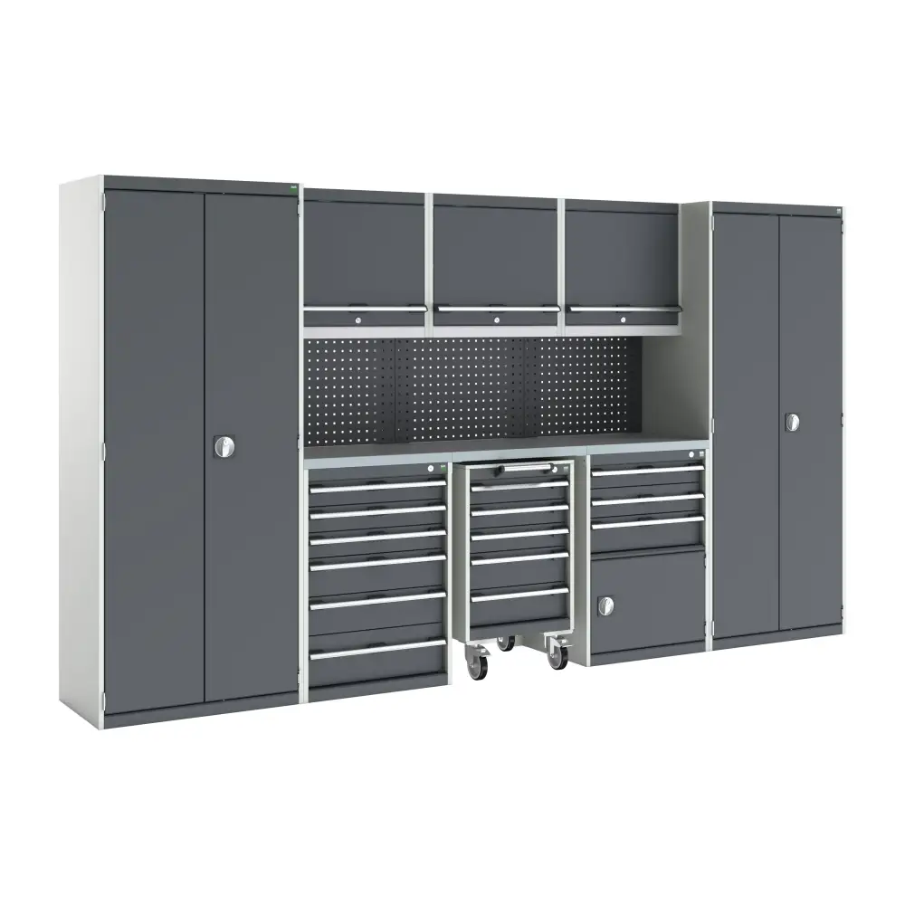 Cubio Modular Workshops - Customizable DIY Workshop Kits for Home & Garage Organization | Perfect for Woodworking, Crafting, and DIY Projects