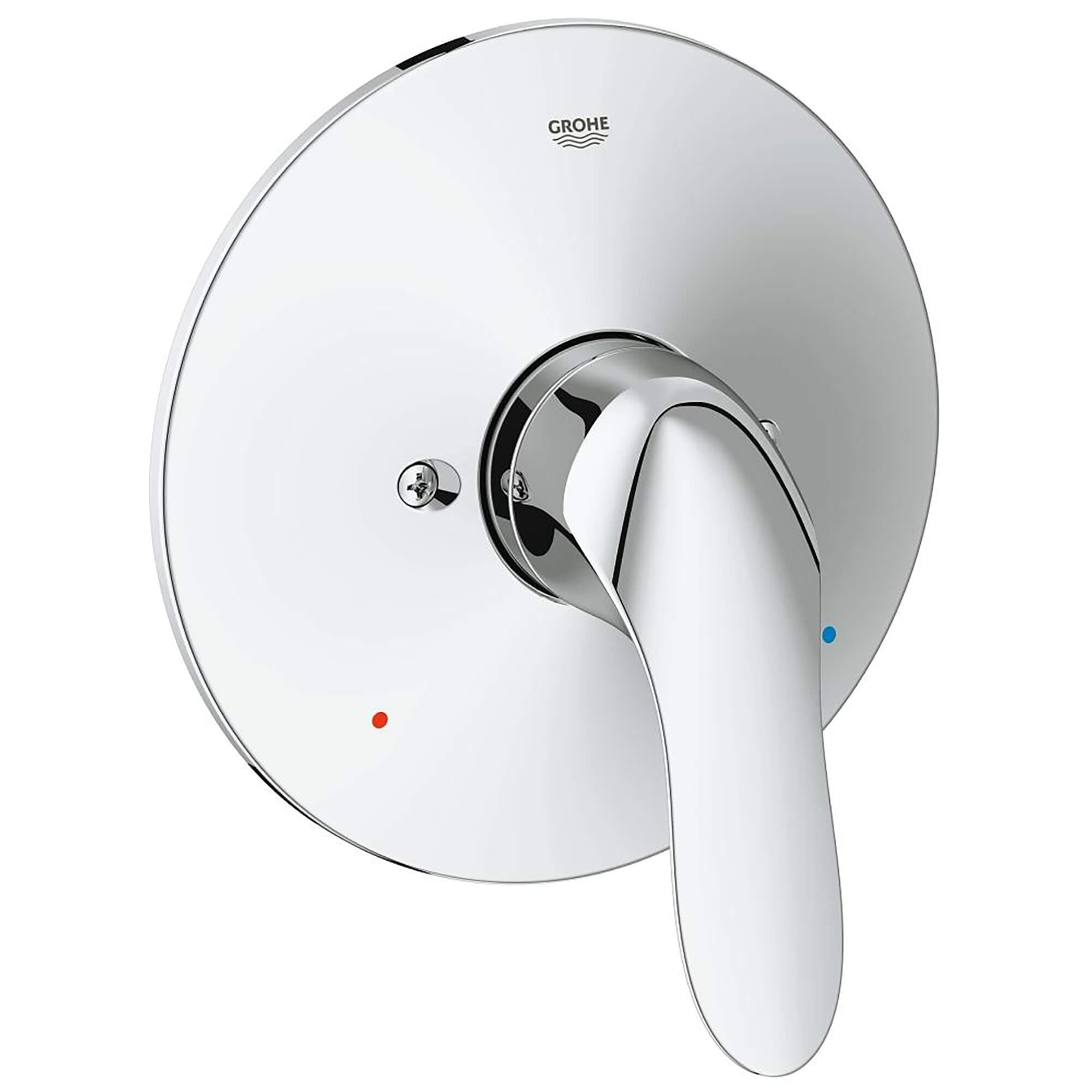Grohe Agira Pressure Balance Valve Trim in Chrome (Model 19956000) - Perfect for Bathroom and Shower Faucet Installations