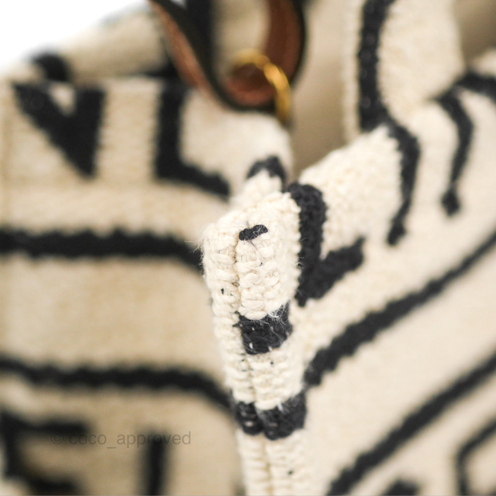 Celine Small Cabas Thais Textile Tote Bag in White - Luxury Designer Handbag for Women, Perfect for Work, Travel & Everyday Use