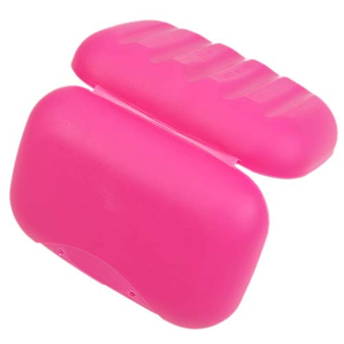 Travel Soap Holder - Plastic Soap Case for Bathroom, Hotel & Camping