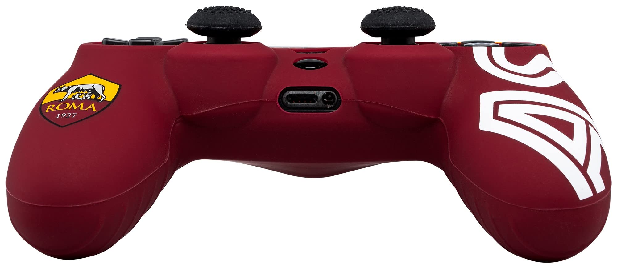 AS Roma 4.0 Controller Skin - Custom PS4/PS5/Xbox One/Xbox Series X Gaming Skin Decal - Perfect for Gamers & Football Fans - Enhance Grip & Protect Your Controller from Scratches