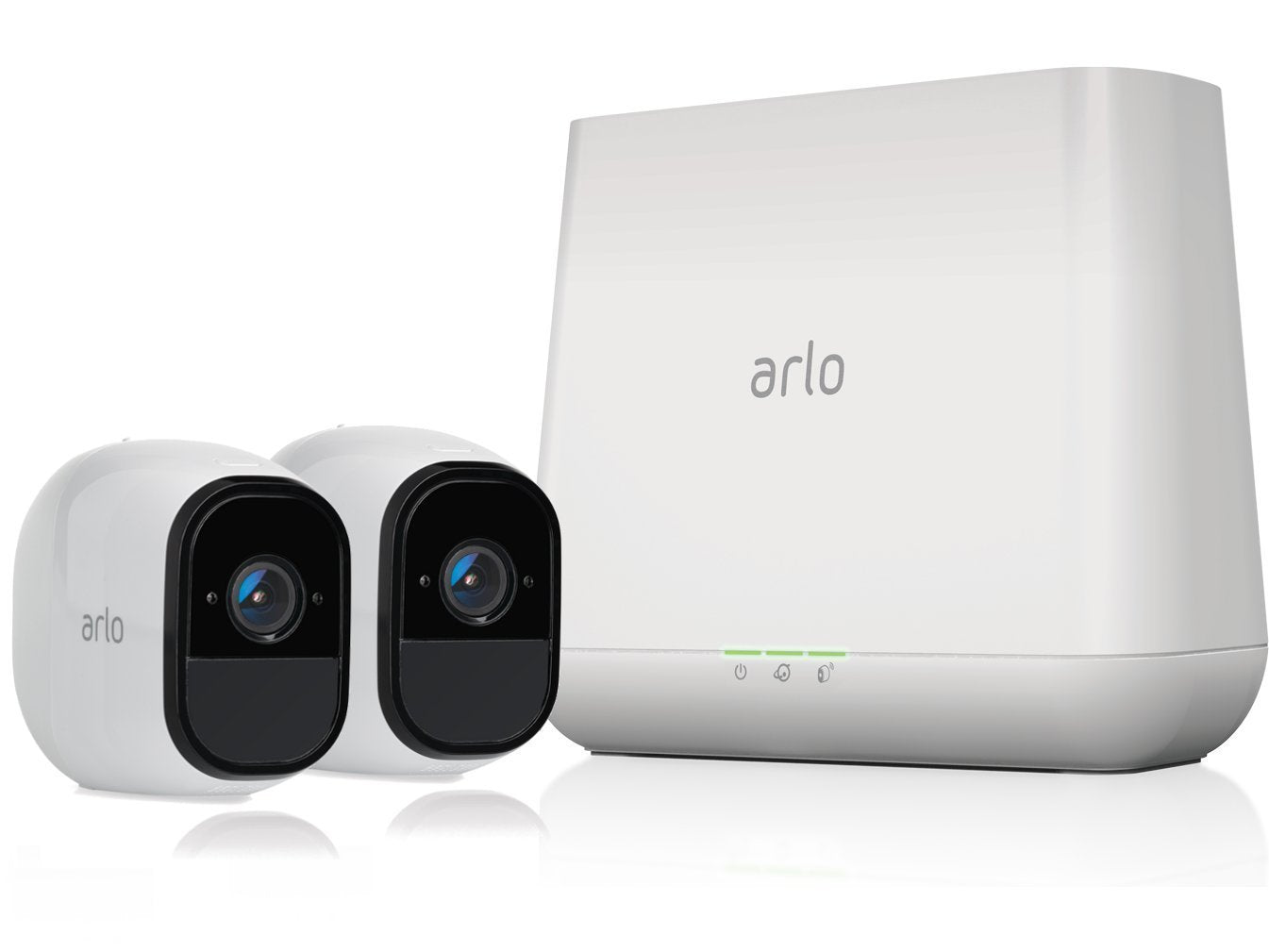 Arlo Pro Smart Security System with 2 HD Cameras - VMS4230 100PAS | Wireless Home Surveillance, Night Vision, Weatherproof | Perfect for Indoor & Outdoor Security Monitoring