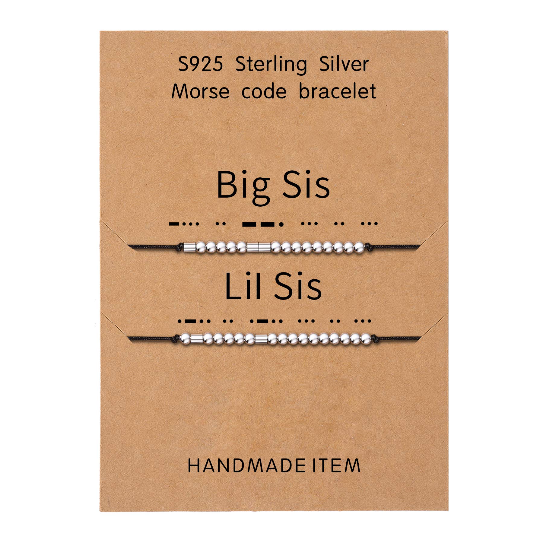 KGBNCIE Morse Code Bracelet for Women - Inspirational & Funny Friendship Gift - Perfect for Birthdays, Anniversaries & Special Occasions