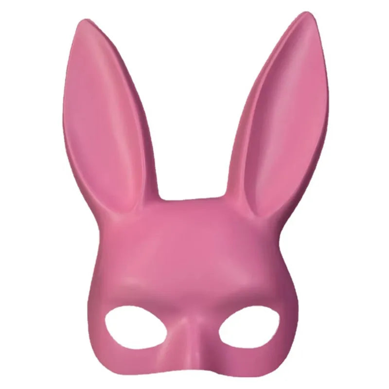 Unisex Bunny Mask for Halloween Party - Cute Rabbit Costume Accessory for Men & Women - Perfect for Cosplay, Costume Parties, and Festive Celebrations