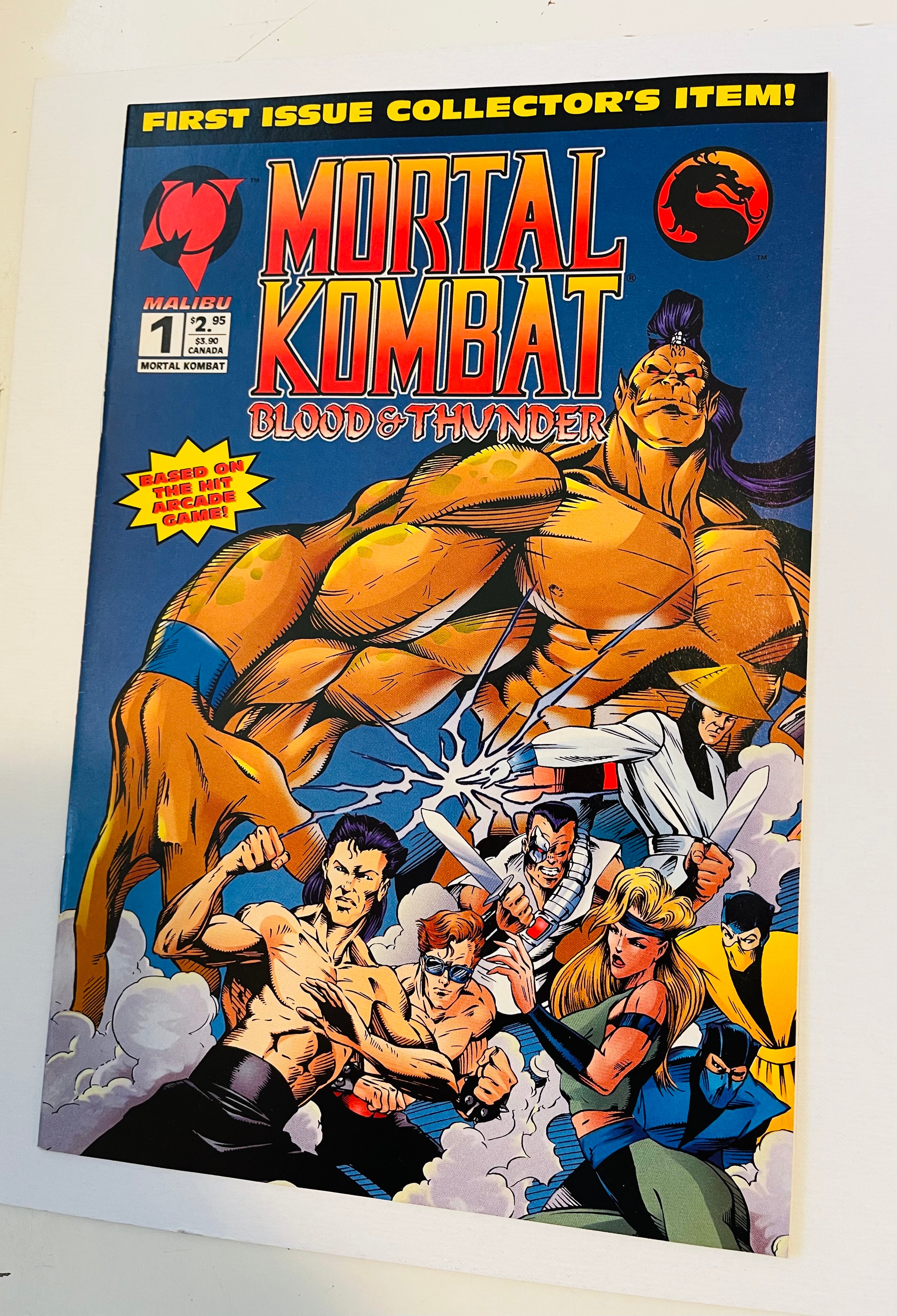 Mortal Kombat #1 High Grade First Issue Comic 1994 - Rare Collectible for Fans & Investors | Perfect for Display, Gifts & Comic Collections
