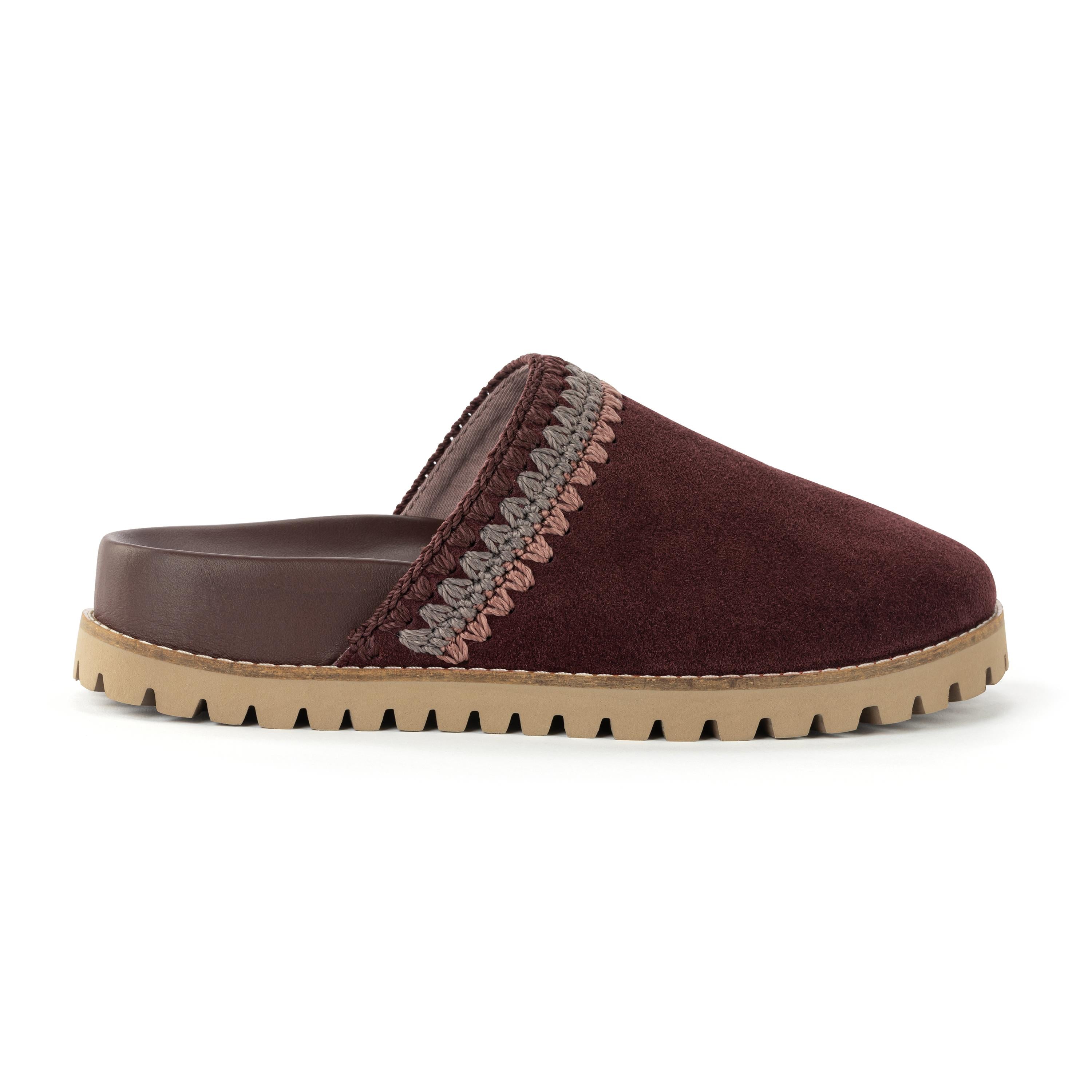Bolinas Leather Lug Sole Clog - Comfortable Slip-Resistant Shoes for Women & Men - Perfect for Casual Wear, Outdoor Activities & Home Use
