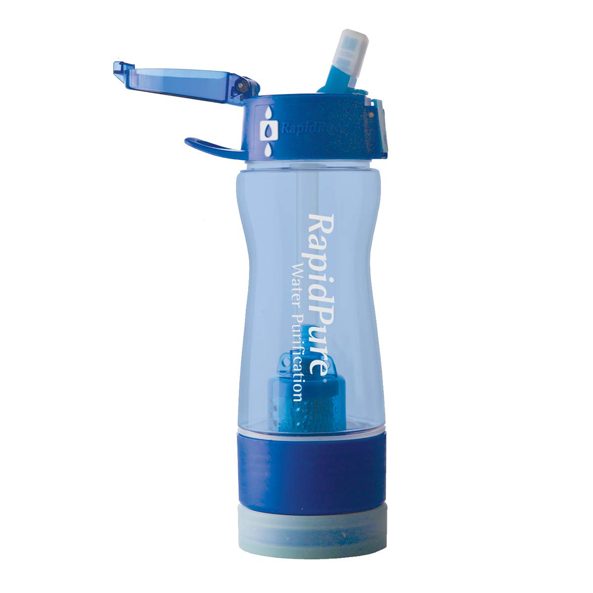 Intrepid Water Bottle Purifier - Portable Water Filter for Hiking, Camping & Travel - BPA-Free, Lightweight & Durable - Perfect for Outdoor Adventures, Emergency Preparedness & Daily Use