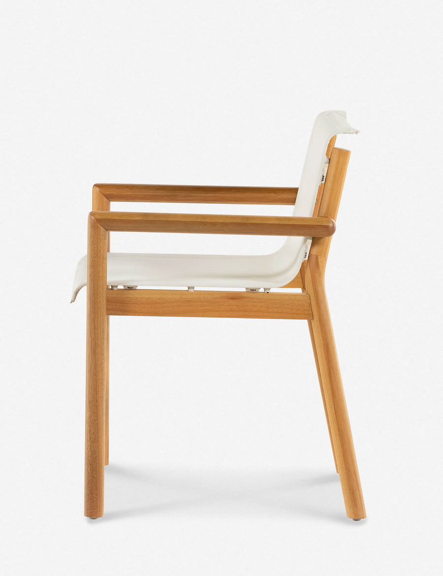 Charise Indoor Outdoor Dining Chair - Weather-Resistant Patio & Kitchen Chair for Home, Restaurant, and Garden Use