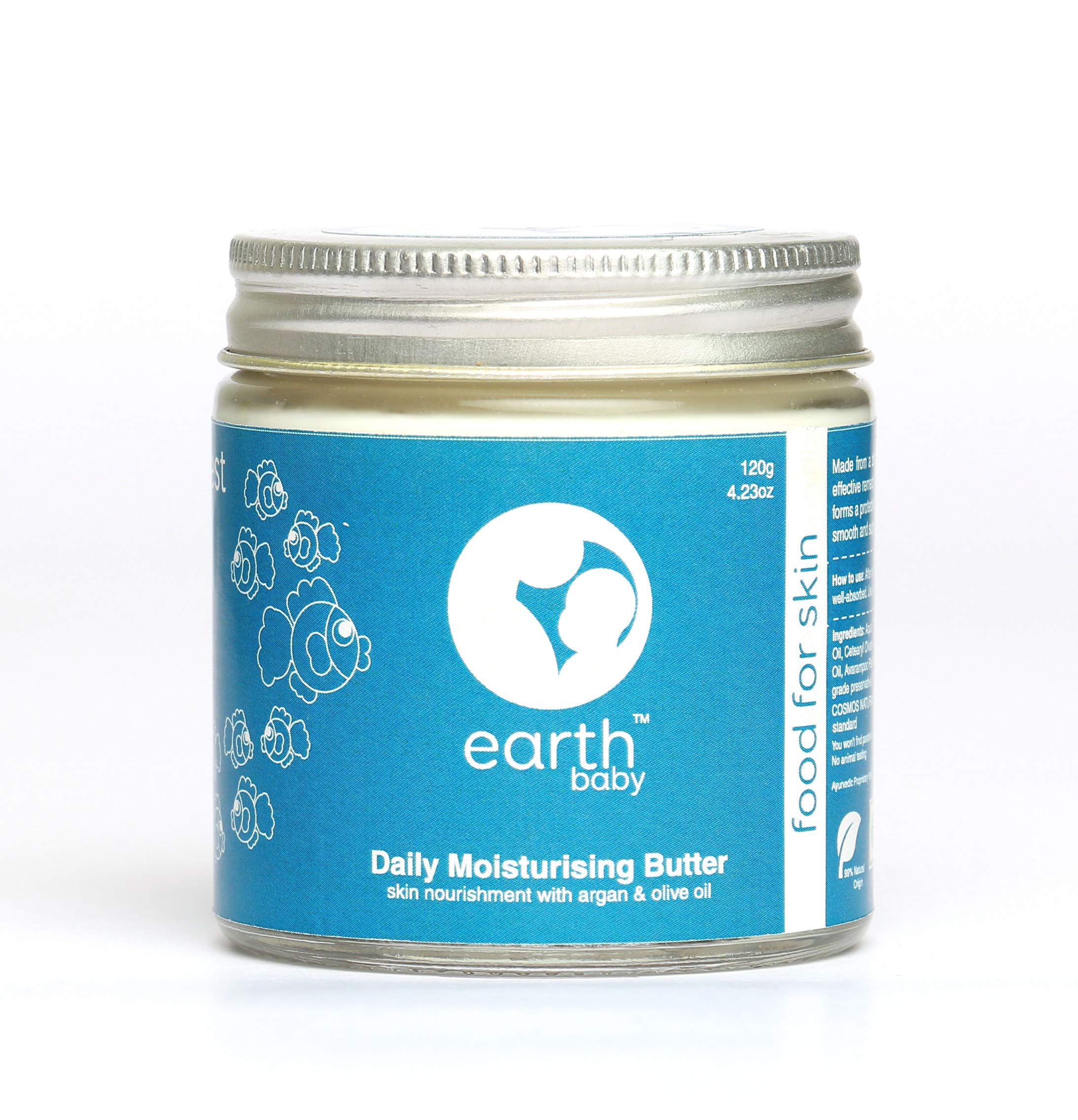 Earthbaby Baby Moisturizing Lotion - 99.69% Natural, 100% Vegan, Fragrance-Free, Hypoallergenic for Sensitive Skin, 9.2 fl oz | Gentle Hydration for Newborns & Kids | Daily Baby Care, Eczema Relief, Dry Skin Treatment