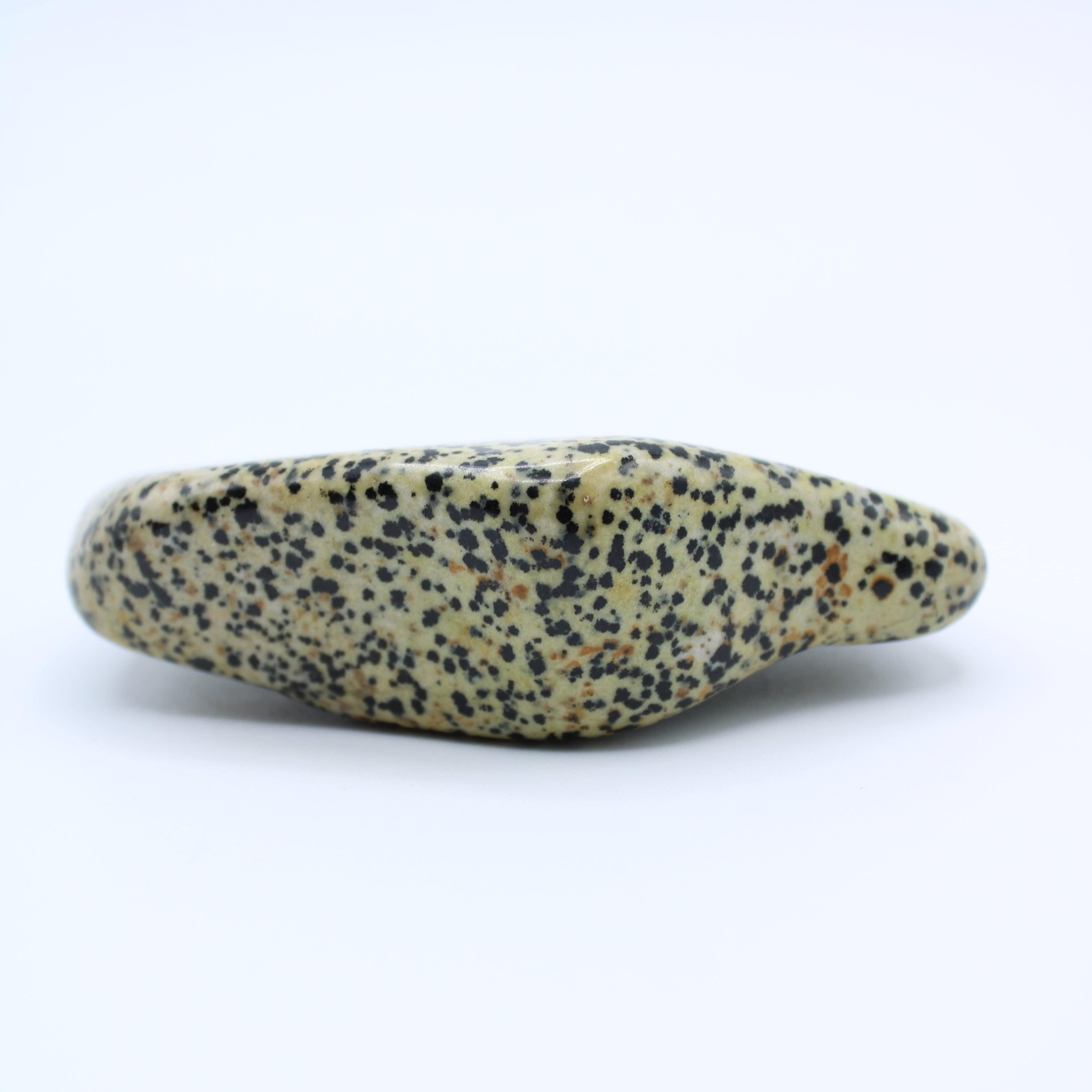 Natural Dalmatian Jasper Free Form Stone - Healing Crystal for Meditation, Stress Relief & Home Decor | Perfect for Yoga, Reiki & Spiritual Practices