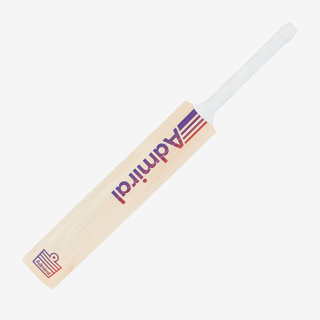 Admiral Boom Professional Cricket Bat - Lightweight English Willow Wood for Adult Players | Perfect for Matches, Training & Backyard Practice