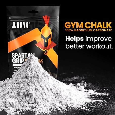 Premium Spartan Grip Loose Chalk Bag Refill - 14.1oz Sports Chalk for Weightlifting, Rock Climbing & Gymnastics - Enhances Grip for Better Performance - Perfect for Gym, Outdoor Training & Competition Use