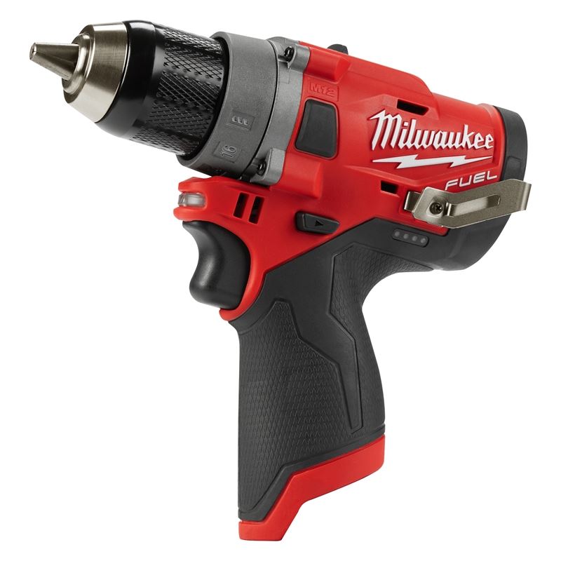 **M12 FUEL 12V Brushless Cordless Hammer Drill & SURGE Hydraulic Impact Driver Combo Kit (2-Tool Set) – Ideal for DIY Projects, Construction, and Home Repairs**