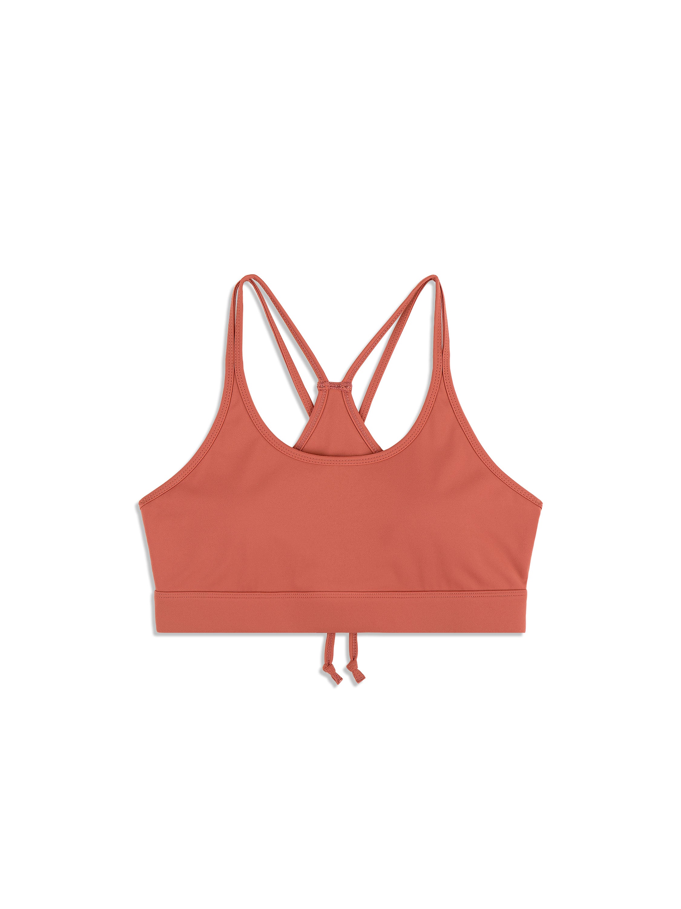 Silvia Sports Bra Light Mahogany - High Support Workout Top for Women - Perfect for Yoga, Running & Gym