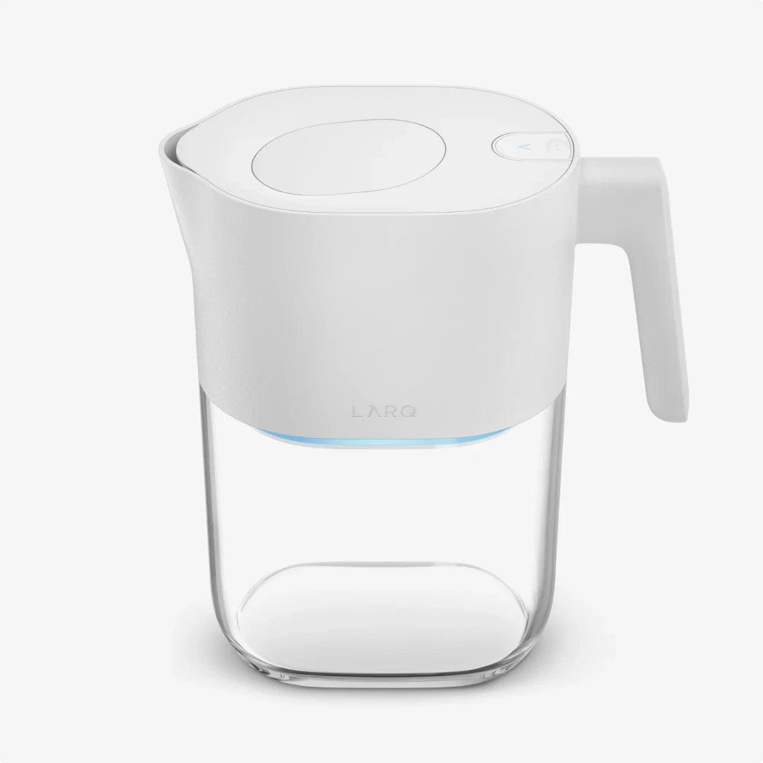 LARQ PureVis 1.9L Self-Cleaning Water Filter Pitcher with UV-C Technology - BPA Free for Home & Office Use - Removes 99.9% of Bacteria & Heavy Metals - Perfect for Drinking, Cooking & Refreshing Hydration