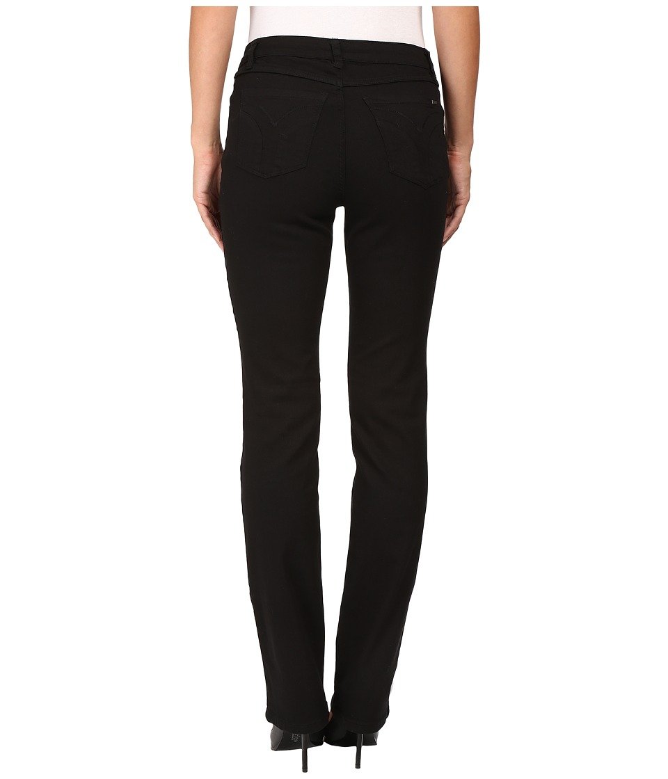 FDJ French Dressing Jeans Supreme Denim Olivia Straight Leg Women's Black Denim Pants Size 18 (33