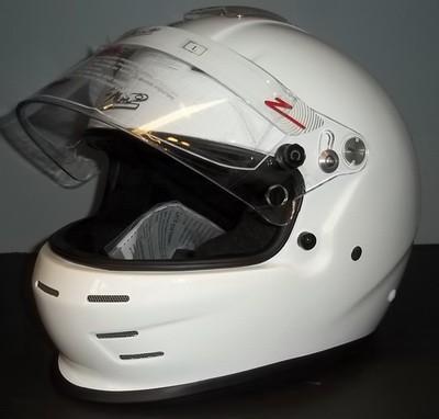 Zamp Full Face Helmet with Visor - SA2015/SA2020 Certified, Pre-Fitted HANS Posts | Ideal for Racing, Track Days & Motorsports Safety Gear