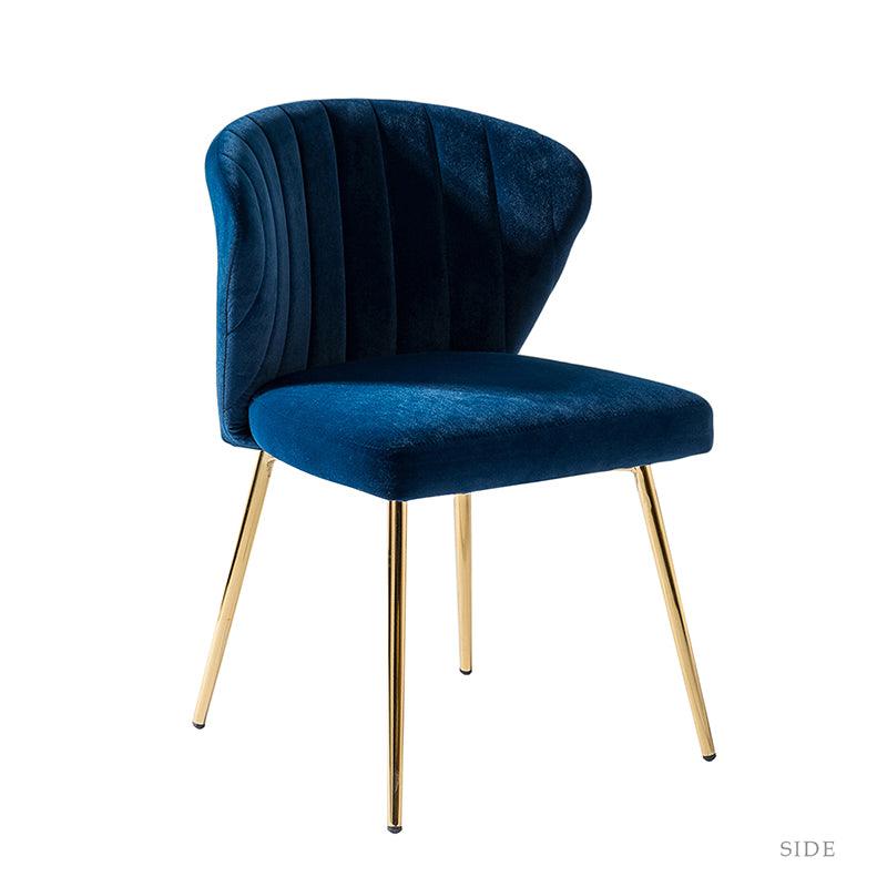 Luxury Aruna Velvet Upholstered Accent Chair - Soft Velvet Fabric, Comfortable Seating for Living Room, Bedroom, or Office - Elegant Home Decor & Stylish Furniture