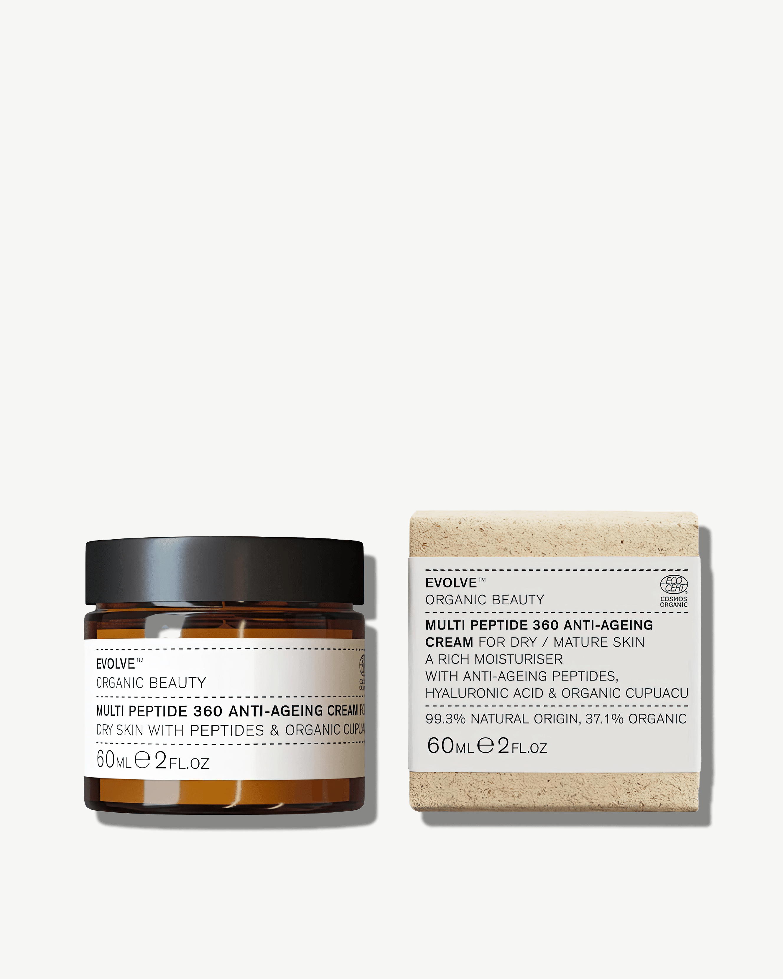 Multi Peptide 360 Anti Aging Face Cream for Wrinkles & Fine Lines - Hydrating & Firming Skincare for Day & Night Use