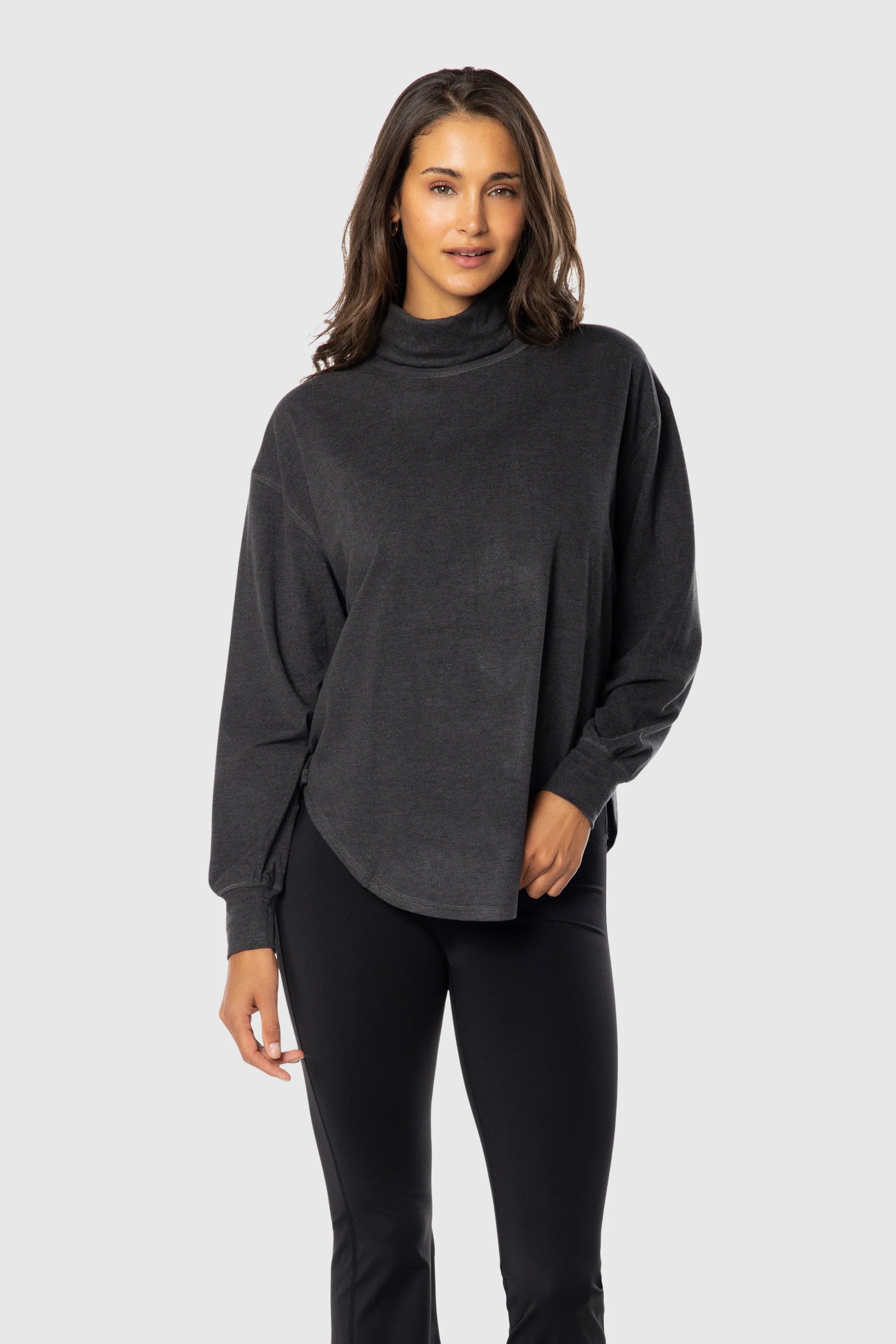Cozy Turtleneck Sweater for Women - Soft & Warm Winter Knit Pullover - Perfect for Casual Outfits, Office Wear & Holiday Gatherings