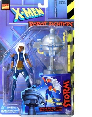 X-Men Robot Fighters Storm Action Figure - Collectible Marvel X-Men Toy for Kids & Adults - Perfect for Display, Gifts, and Superhero Battles